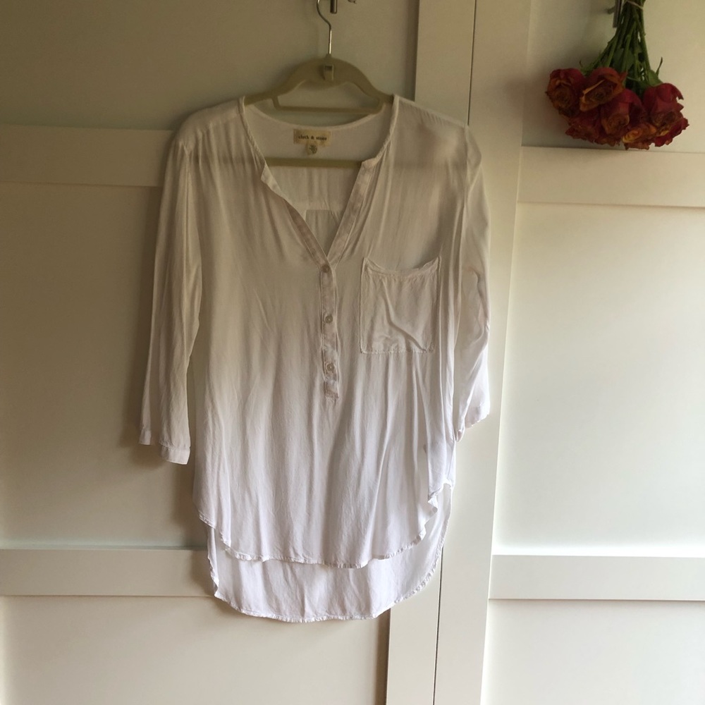 Cloth & Stone White blouse
